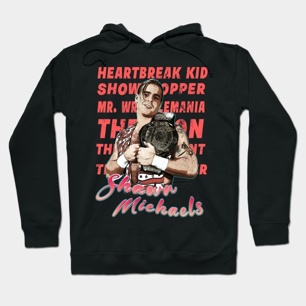 Monikers Shawn Michaels Hoodie by RetroVania